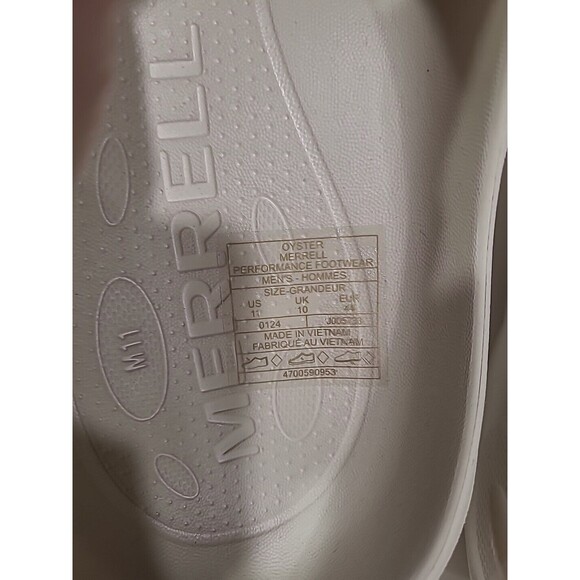 NWT Merrell Men Hydro Slide 2 Shoes Oyster Mens Sz 11 main image 8